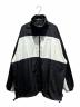 BALENCIAGA（バレンシアガ）の古着「TRACKSUIT POPLIN SHIRT JACKET/トラックスーツポプリンシャツジャケット」｜ブラック