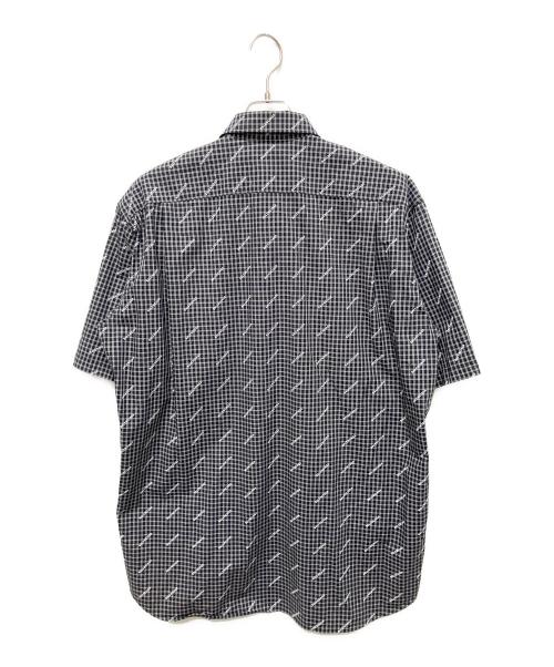 BALENCIAGA（バレンシアガ）BALENCIAGA (バレンシアガ) 半袖シャツ ブラック サイズ:39の古着・服飾アイテム
