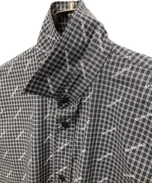 BALENCIAGA（バレンシアガ）BALENCIAGA (バレンシアガ) 半袖シャツ ブラック サイズ:39の古着・服飾アイテム