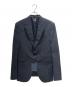LOUIS VUITTON（ルイ ヴィトン）の古着「Embossed Monogram 2-Button Tailored Jacket/エンボスモノグラム2Bテーラードジャケット/RM191 RIO HGJ61E」｜ブラック