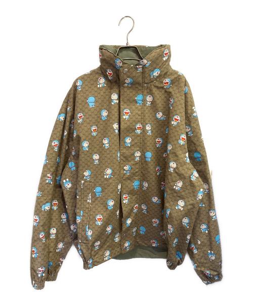GUCCI（グッチ）GUCCI (グッチ) ドラえもん (ドラエモン) ドラえもん × グッチ GG リバーシブル ジャケット オリーブ サイズ:50の古着・服飾アイテム