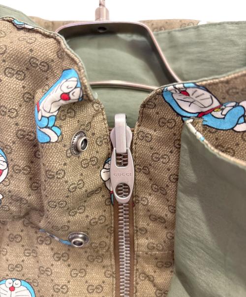 GUCCI（グッチ）GUCCI (グッチ) ドラえもん (ドラエモン) ドラえもん × グッチ GG リバーシブル ジャケット オリーブ サイズ:50の古着・服飾アイテム