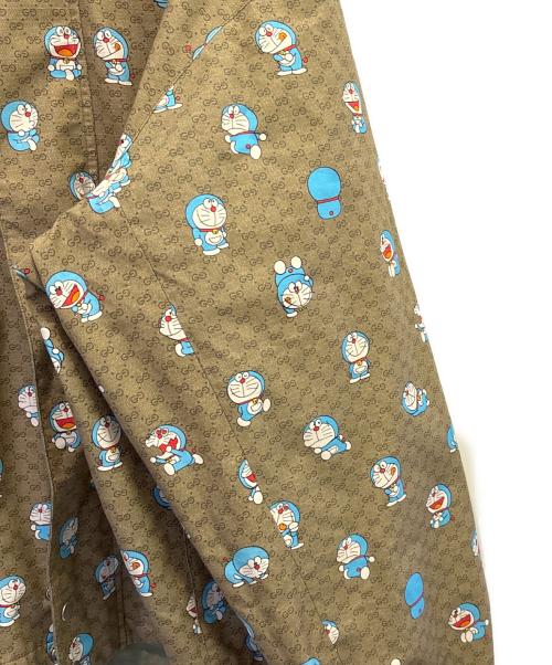GUCCI（グッチ）GUCCI (グッチ) ドラえもん (ドラエモン) ドラえもん × グッチ GG リバーシブル ジャケット オリーブ サイズ:50の古着・服飾アイテム