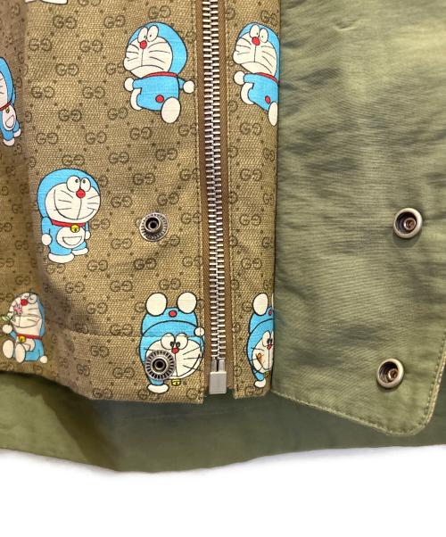 GUCCI（グッチ）GUCCI (グッチ) ドラえもん (ドラエモン) ドラえもん × グッチ GG リバーシブル ジャケット オリーブ サイズ:50の古着・服飾アイテム
