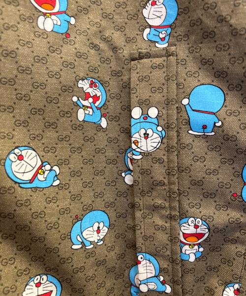 GUCCI（グッチ）GUCCI (グッチ) ドラえもん (ドラエモン) ドラえもん × グッチ GG リバーシブル ジャケット オリーブ サイズ:50の古着・服飾アイテム