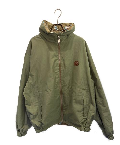 GUCCI（グッチ）GUCCI (グッチ) ドラえもん (ドラエモン) ドラえもん × グッチ GG リバーシブル ジャケット オリーブ サイズ:50の古着・服飾アイテム