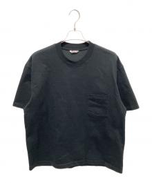 AURALEE（オーラリー）の古着「Tシャツ」｜ブラック