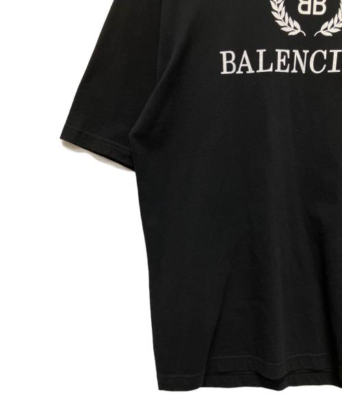 BALENCIAGA（バレンシアガ）BALENCIAGA (バレンシアガ) プリントTシャツ ブラック サイズ:Lの古着・服飾アイテム