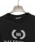 中古・古着 BALENCIAGA (バレンシアガ) プリントTシャツ ブラック サイズ:L：24000円