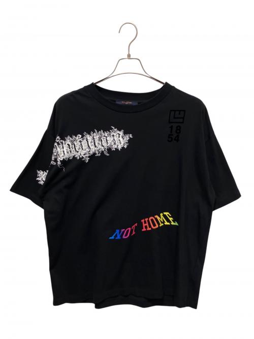LOUIS VUITTON（ルイ ヴィトン）LOUIS VUITTON (ルイ ヴィトン) プリントTシャツ ブラック サイズ:Ⅼの古着・服飾アイテム