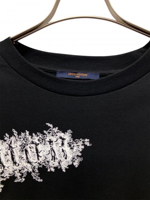 LOUIS VUITTON（ルイ ヴィトン）LOUIS VUITTON (ルイ ヴィトン) プリントTシャツ ブラック サイズ:Ⅼの古着・服飾アイテム