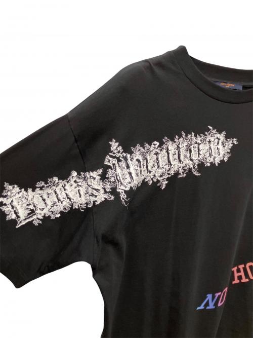 LOUIS VUITTON（ルイ ヴィトン）LOUIS VUITTON (ルイ ヴィトン) プリントTシャツ ブラック サイズ:Ⅼの古着・服飾アイテム