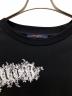 中古・古着 LOUIS VUITTON (ルイ ヴィトン) プリントTシャツ ブラック サイズ:Ⅼ：40000円