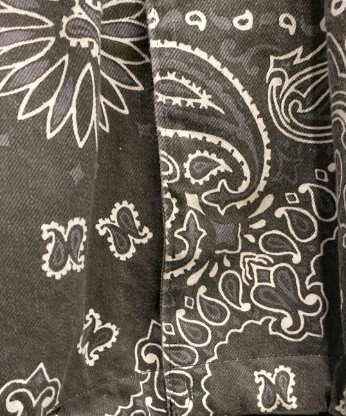 sacai（サカイ）sacai (サカイ) 22SS Bandana Print Blouson/バンダナ プリント ブルゾン グレー サイズ:1の古着・服飾アイテム