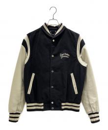 LOUIS VUITTON（ルイ ヴィトン）の古着「Varsity Jacket/ヴァーシティジャケット/HFL55WAOF」｜ブラック