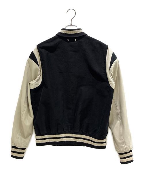 LOUIS VUITTON（ルイ ヴィトン）LOUIS VUITTON (ルイ ヴィトン) Varsity Jacket/ヴァーシティジャケット/HFL55WAOF ブラック サイズ:50の古着・服飾アイテム