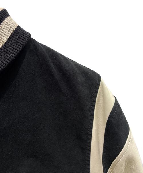LOUIS VUITTON（ルイ ヴィトン）LOUIS VUITTON (ルイ ヴィトン) Varsity Jacket/ヴァーシティジャケット/HFL55WAOF ブラック サイズ:50の古着・服飾アイテム