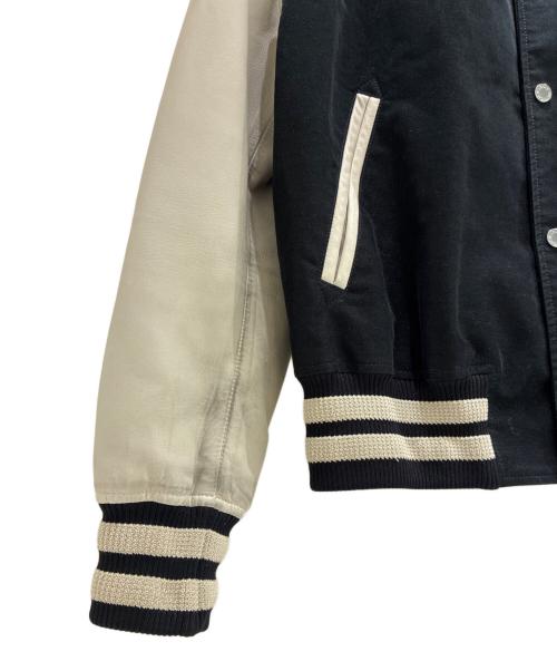 LOUIS VUITTON（ルイ ヴィトン）LOUIS VUITTON (ルイ ヴィトン) Varsity Jacket/ヴァーシティジャケット/HFL55WAOF ブラック サイズ:50の古着・服飾アイテム