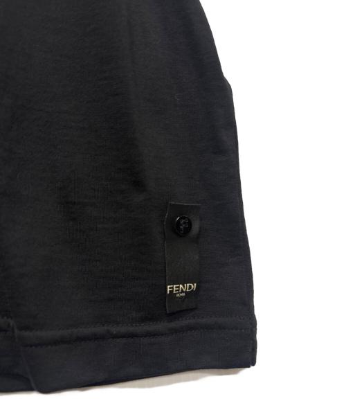 FENDI（フェンディ）FENDI (フェンディ) モンスターＴシャツ ブラック サイズ:XLの古着・服飾アイテム
