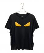 FENDIフェンディ）の古着「モンスターＴシャツ」｜ブラック
