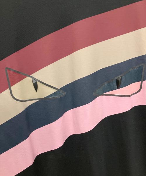 FENDI（フェンディ）FENDI (フェンディ) モンスターＴシャツ ブラック サイズ:Lの古着・服飾アイテム
