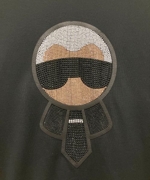 FENDI（フェンディ）FENDI (フェンディ) プリントTシャツ ブラック サイズ:52の古着・服飾アイテム