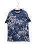 LOUIS VUITTON（ルイ ヴィトン）の古着「モノグラムプリントニットTシャツ」｜ネイビー
