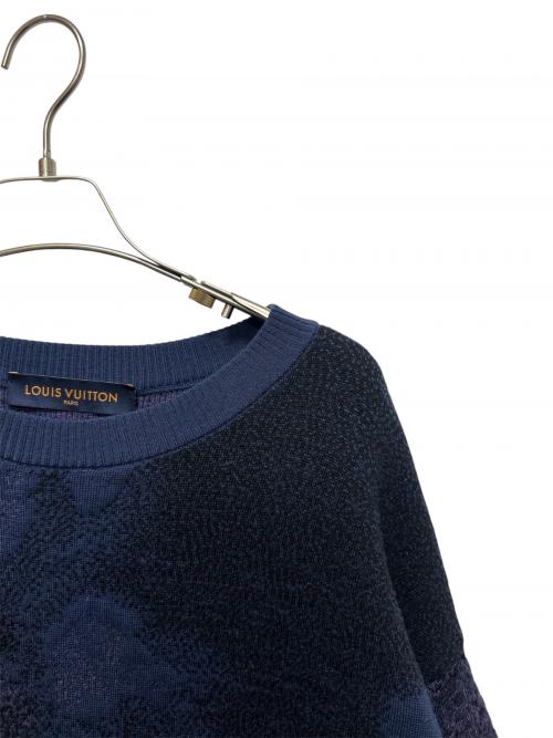 LOUIS VUITTON（ルイ ヴィトン）LOUIS VUITTON (ルイ ヴィトン) オズの魔法使い 長袖ニット ネイビー サイズ:Lの古着・服飾アイテム