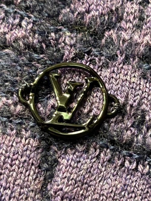 LOUIS VUITTON（ルイ ヴィトン）LOUIS VUITTON (ルイ ヴィトン) オズの魔法使い 長袖ニット ネイビー サイズ:Lの古着・服飾アイテム