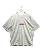 SUPREME×村上隆シュプリーム×ムラカミタカシ）の古着「ボックスロゴＴシャツ」｜ホワイト