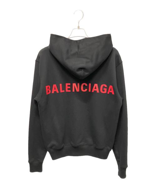 BALENCIAGA（バレンシアガ）BALENCIAGA (バレンシアガ) バックロゴジップパーカー ブラック サイズ:XSの古着・服飾アイテム