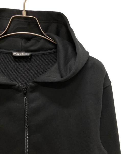 BALENCIAGA（バレンシアガ）BALENCIAGA (バレンシアガ) バックロゴジップパーカー ブラック サイズ:XSの古着・服飾アイテム