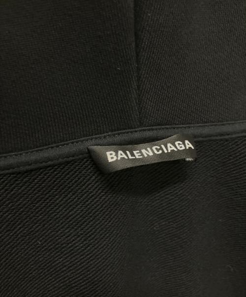 BALENCIAGA（バレンシアガ）BALENCIAGA (バレンシアガ) バックロゴジップパーカー ブラック サイズ:XSの古着・服飾アイテム