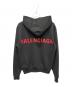 BALENCIAGA (バレンシアガ) バックロゴジップパーカー ブラック サイズ:XS：45000円