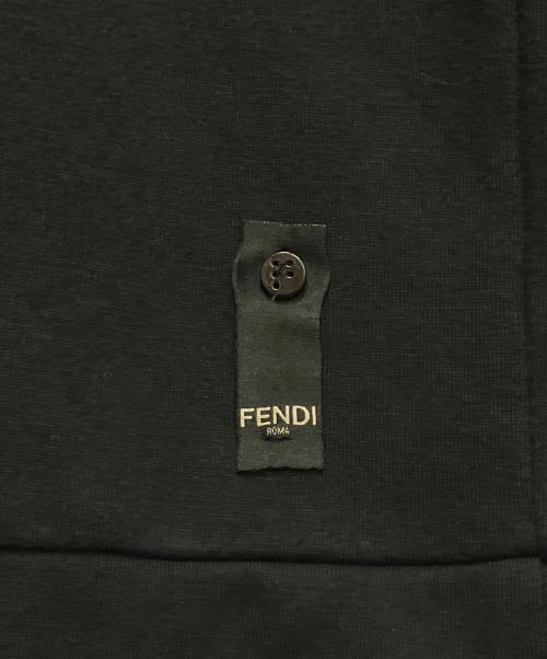 FENDI（フェンディ）FENDI (フェンディ) プルオーバーモンスターパーカー ブラック サイズ:52の古着・服飾アイテム