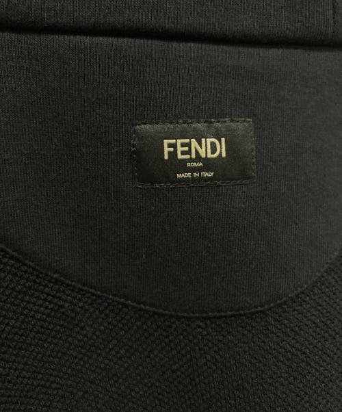 FENDI（フェンディ）FENDI (フェンディ) プルオーバーモンスターパーカー ブラック サイズ:52の古着・服飾アイテム