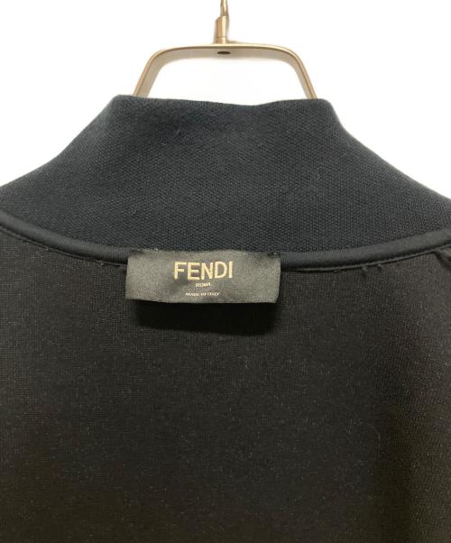 FENDI（フェンディ）FENDI (フェンディ) モンスタージップジャケット ブラック サイズ:Ｌの古着・服飾アイテム