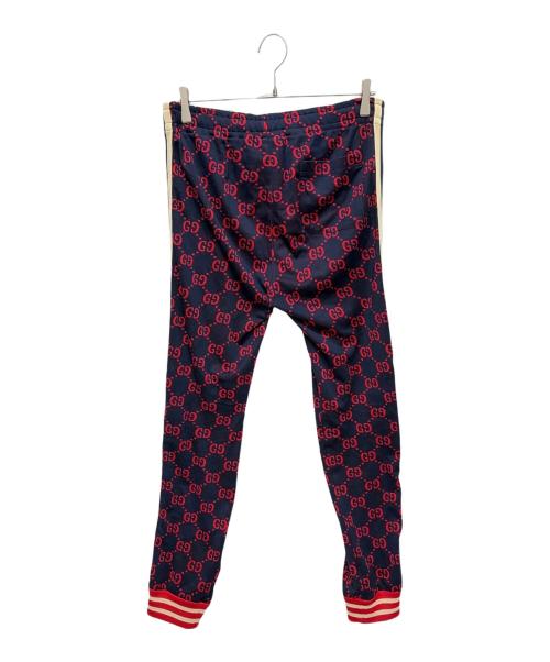 GUCCI（グッチ）GUCCI (グッチ) トラックパンツ ネイビー サイズ:Mの古着・服飾アイテム