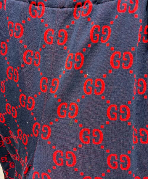 GUCCI（グッチ）GUCCI (グッチ) トラックパンツ ネイビー サイズ:Mの古着・服飾アイテム