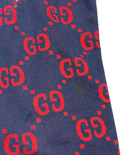 GUCCI（グッチ）GUCCI (グッチ) トラックパンツ ネイビー サイズ:Mの古着・服飾アイテム
