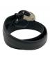 GUCCI (グッチ) インターロッキングG レザーベルト サイズ:80-32：25000円