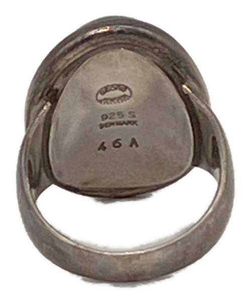 Georg Jensen（ジョージジェンセン）Georg Jensen (ジョージジェンセン) ヘマタイトリング サイズ:14号の古着・服飾アイテム