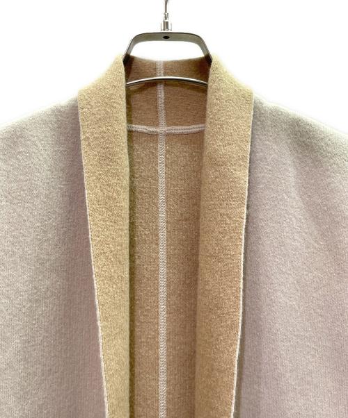 Max Mara Studio（マックスマーラ ストゥディオ）Max Mara Studio (マックスマーラ ストゥディオ) カシミヤ混ロングカーディガン ベージュ サイズ:Sの古着・服飾アイテム