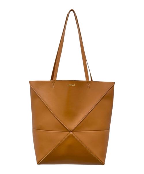 LOEWE（ロエベ）LOEWE (ロエベ) パズルフォルドトート ブラウン サイズ:ミディアムの古着・服飾アイテム