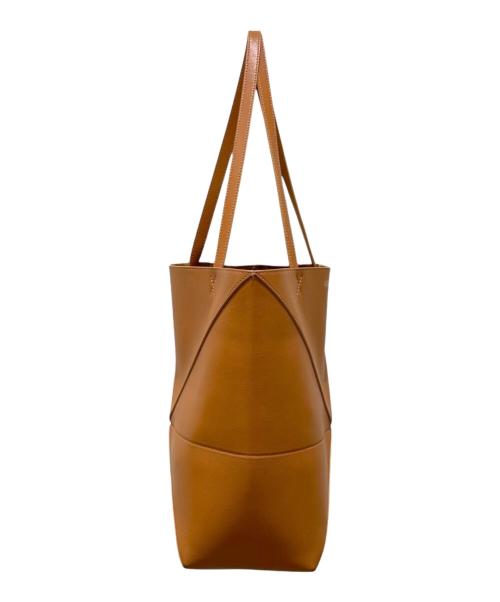 LOEWE（ロエベ）LOEWE (ロエベ) パズルフォルドトート ブラウン サイズ:ミディアムの古着・服飾アイテム