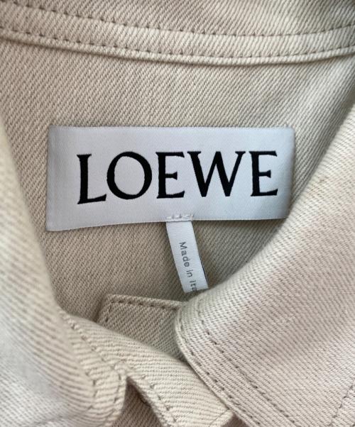 LOEWE（ロエベ）LOEWE (ロエベ) ワークウェアジャケット ベージュ サイズ:38の古着・服飾アイテム