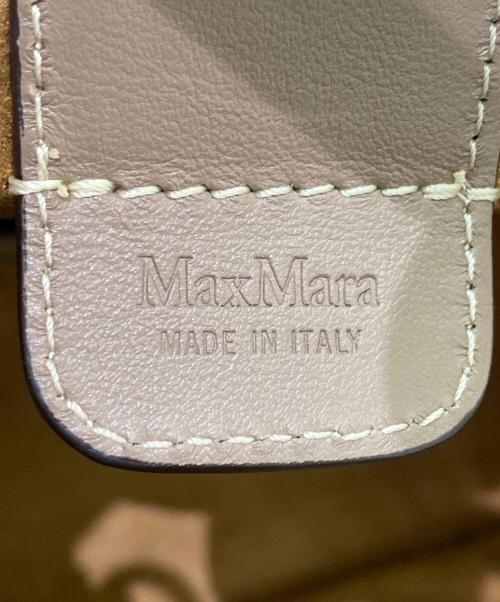 MaxMara（マックスマーラ）MaxMara (マックスマーラ) Tマリン テディベア スモールバッグ グレージュの古着・服飾アイテム