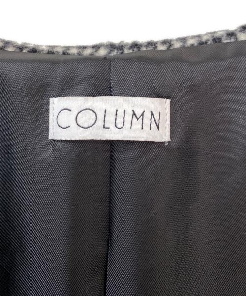 COLUMN（コラム）COLUMN (コラム) フーデッドコート グレー サイズ:36の古着・服飾アイテム
