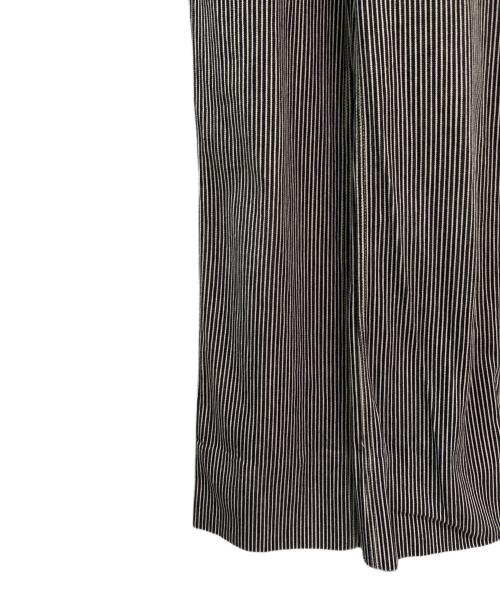 CELINE（セリーヌ）CELINE (セリーヌ) ヒッコリーオールインワン ブラック サイズ:27の古着・服飾アイテム