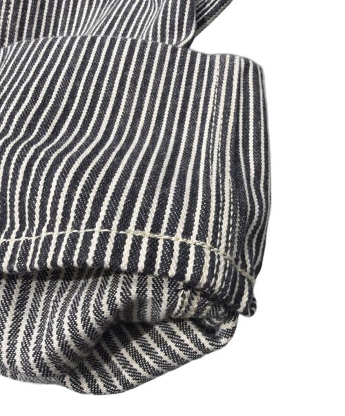 CELINE（セリーヌ）CELINE (セリーヌ) ヒッコリーオールインワン ブラック サイズ:27の古着・服飾アイテム